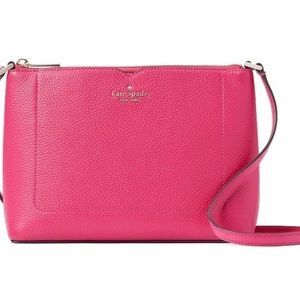 NWT 🔥 Kate Spade Harlow crossbody pink ruby 💗